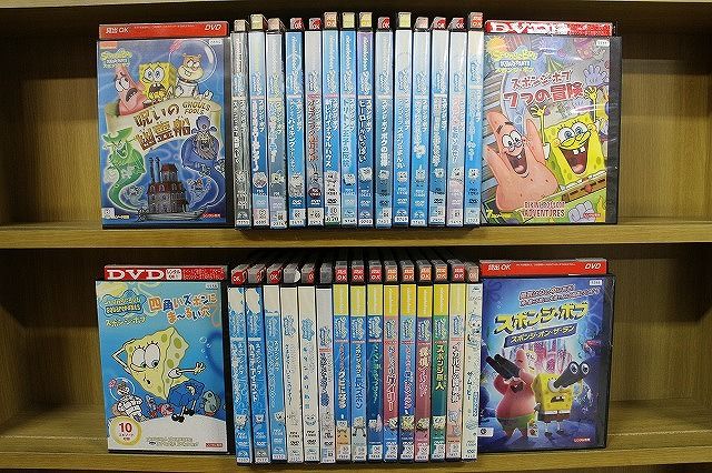 『スポンジ・ボブ シリーズ』計41巻セット レンタル使用済DVD gift-goods_zu2171