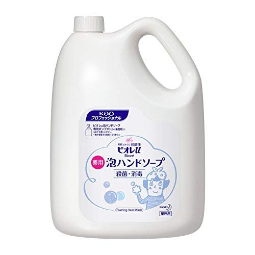 ケース販売 4L×3本 花王 ビオレU 泡ハンドソープ 業務用 4L