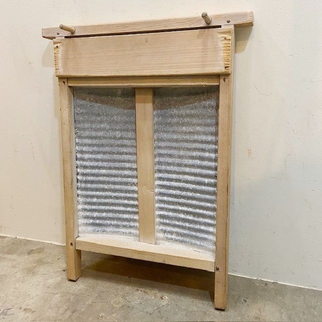 注文 フランス ヴィンテージ ヨーロッパ ウォッシュボード 洗濯板 店舗