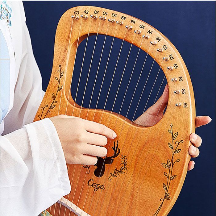 ☆ 16キー×C ☆ ライアー ハープ 16弦 19弦 ライアー ハープ 楽器 16弦