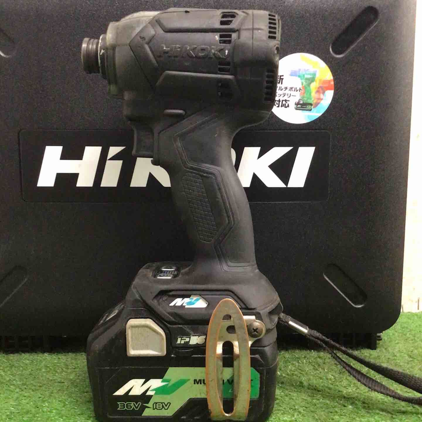 ◇ハイコーキ(HIKOKI ※旧:日立工機) コードレスインパクトドライバー WH36DC(2XPS)(BG)【町田店】 ○HiKOKI コードレスインパクトドライバ WH36DC(2XPSZ
