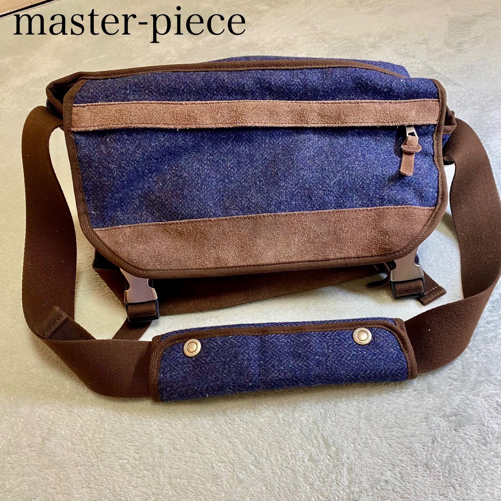 MOON × MASTERPIECE  メッセンジャーバッグ ショルダーバッグ MASTERPIECE】MOON × MASTER-PIECE メッセンジャーバッグ
