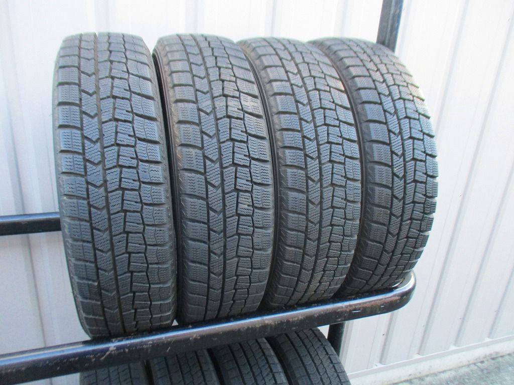 155 65R14 75Q ダンロップ WINTER MAXX WM02 スタッドレス 4本 T60730822 インボイス領収書発行