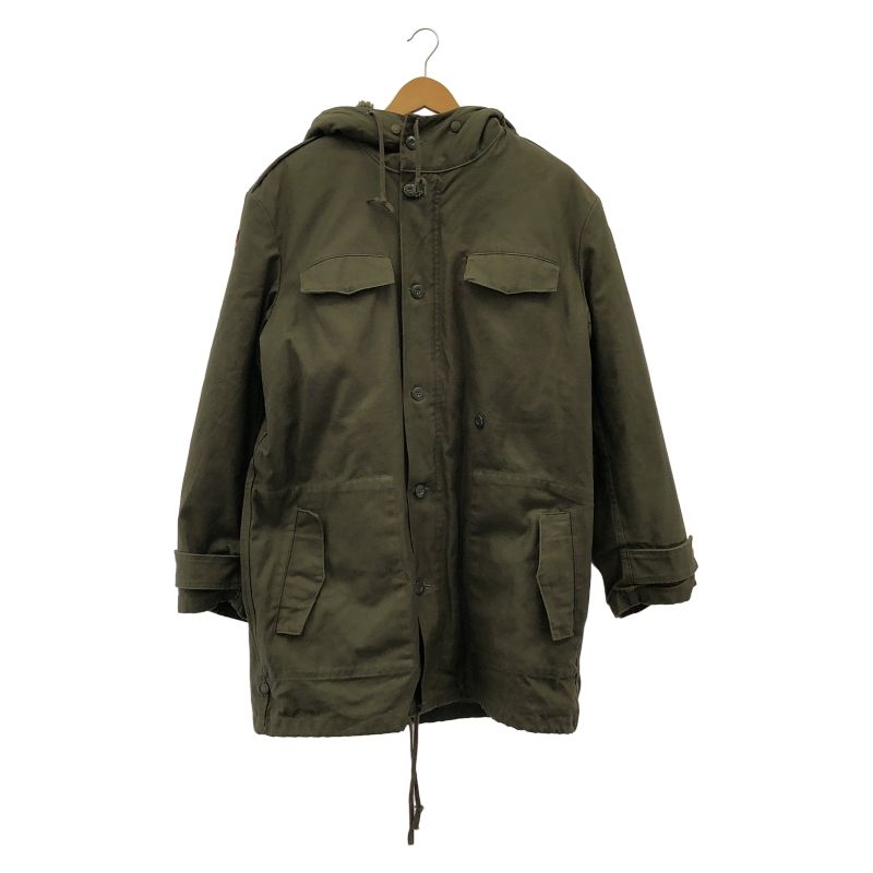ドイツ軍 ミリタリーボアライナー付モッズコート 中古】ドイツ軍 モッズコート ボアライナー付き サイズ表記不明