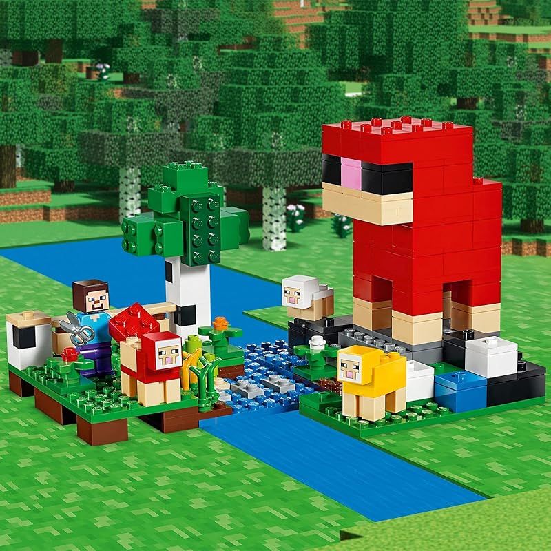 巨大羊のウールファーム