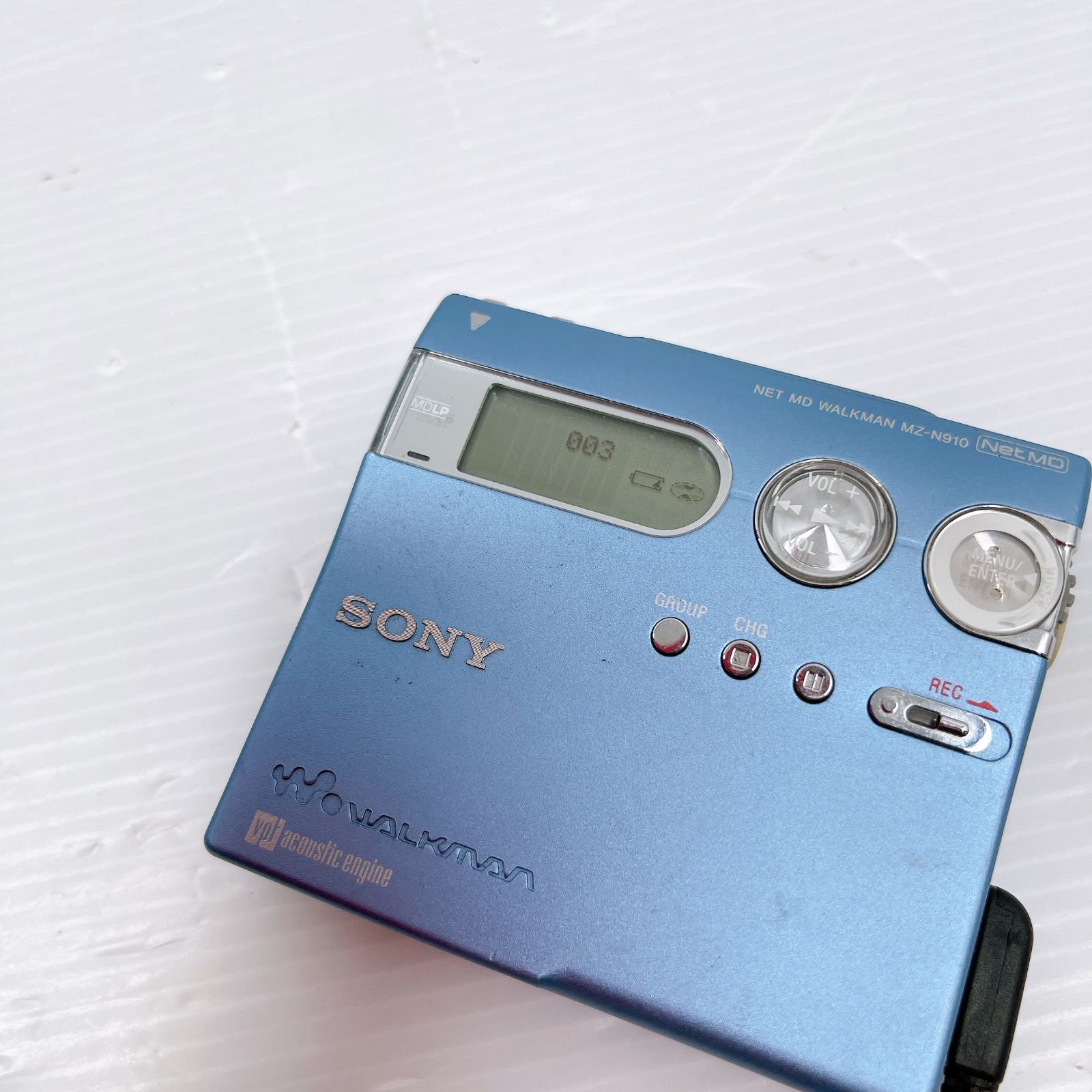 ソニー MDプレーヤー MZ-N910 動作確認済み SONY ウォークマン