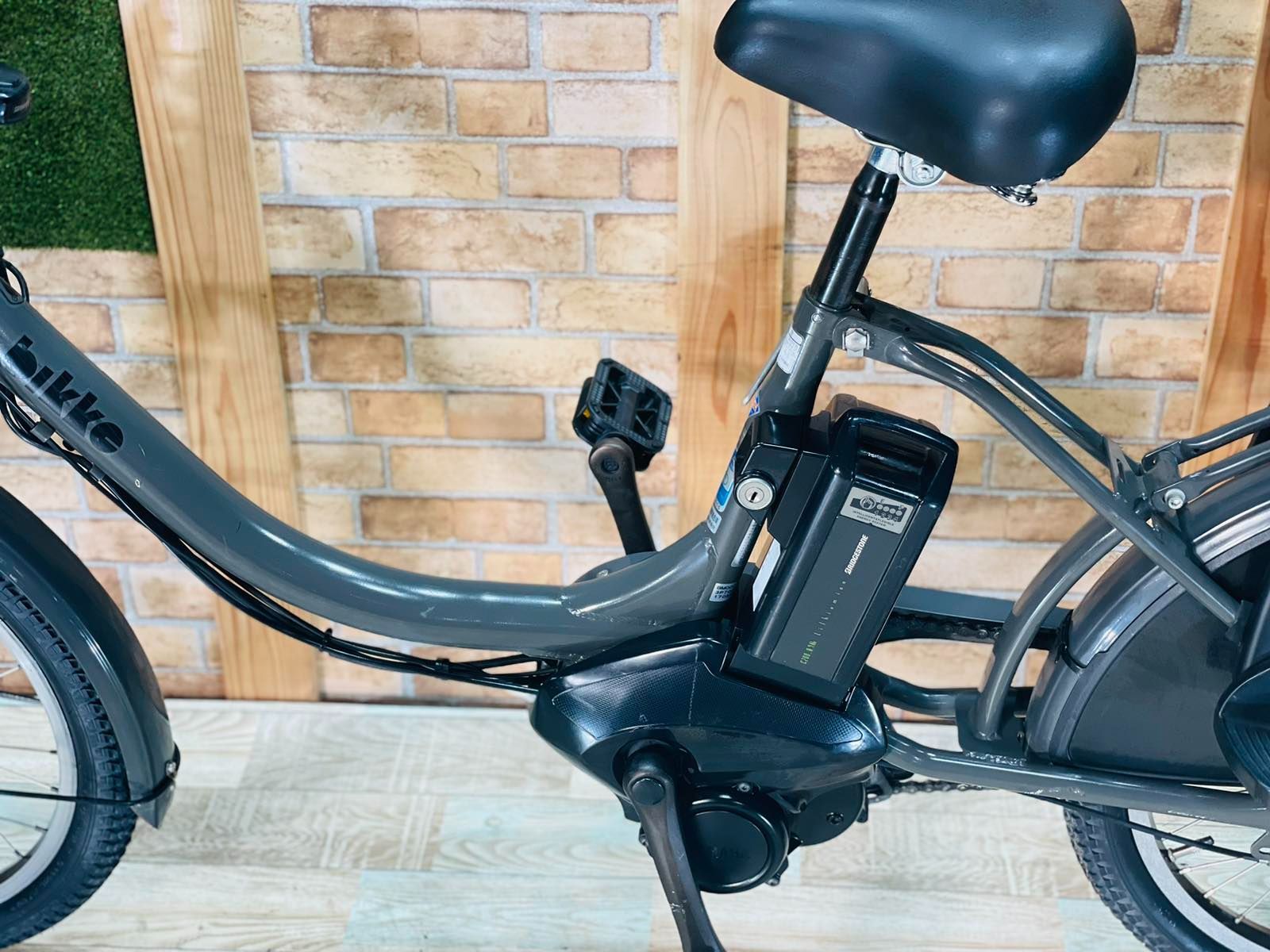 子供乗せ ブリヂストン 電動アシスト自転車 チャイルドシート付き