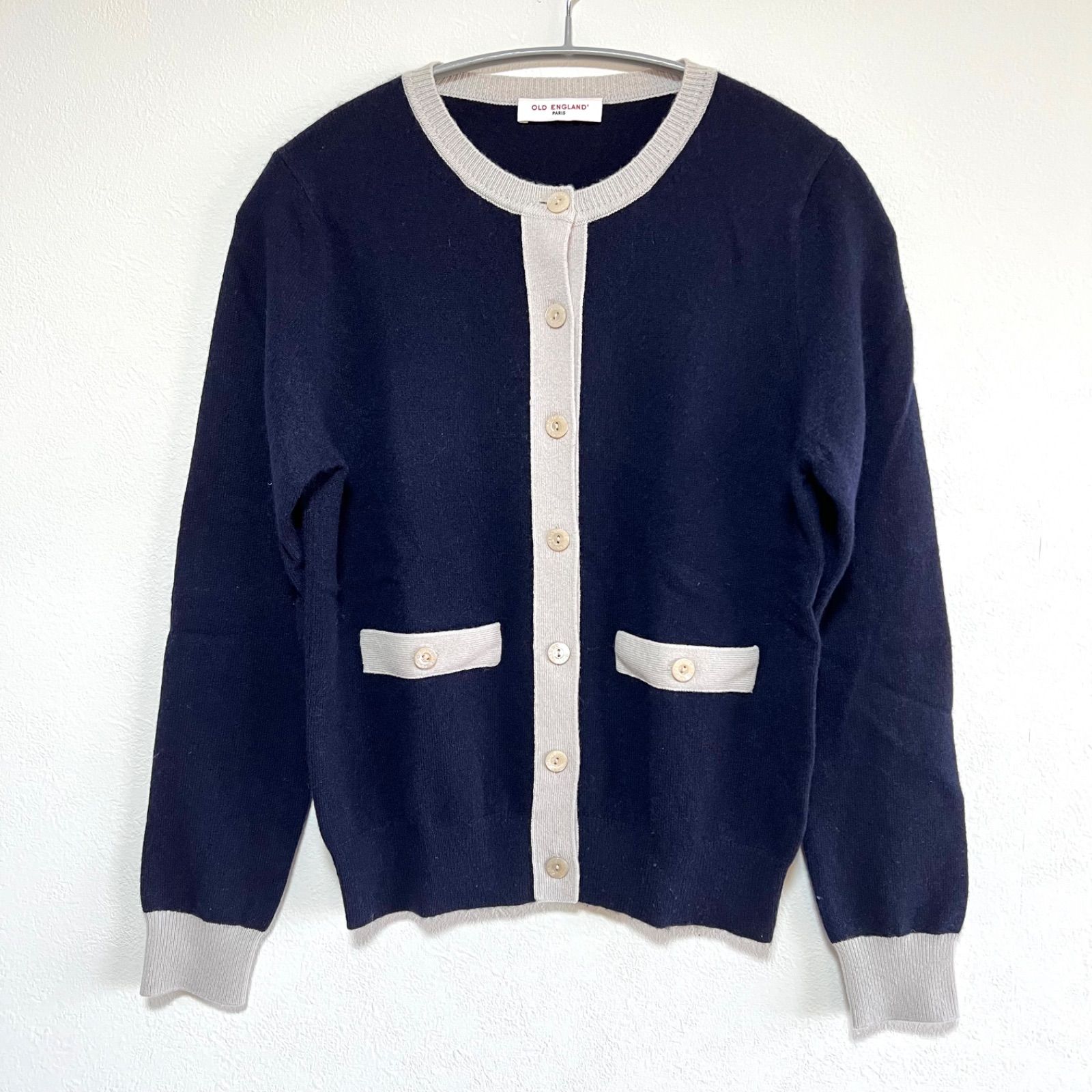 Z251 OLD ENGLAND オールドイングランド ツートーン ニット