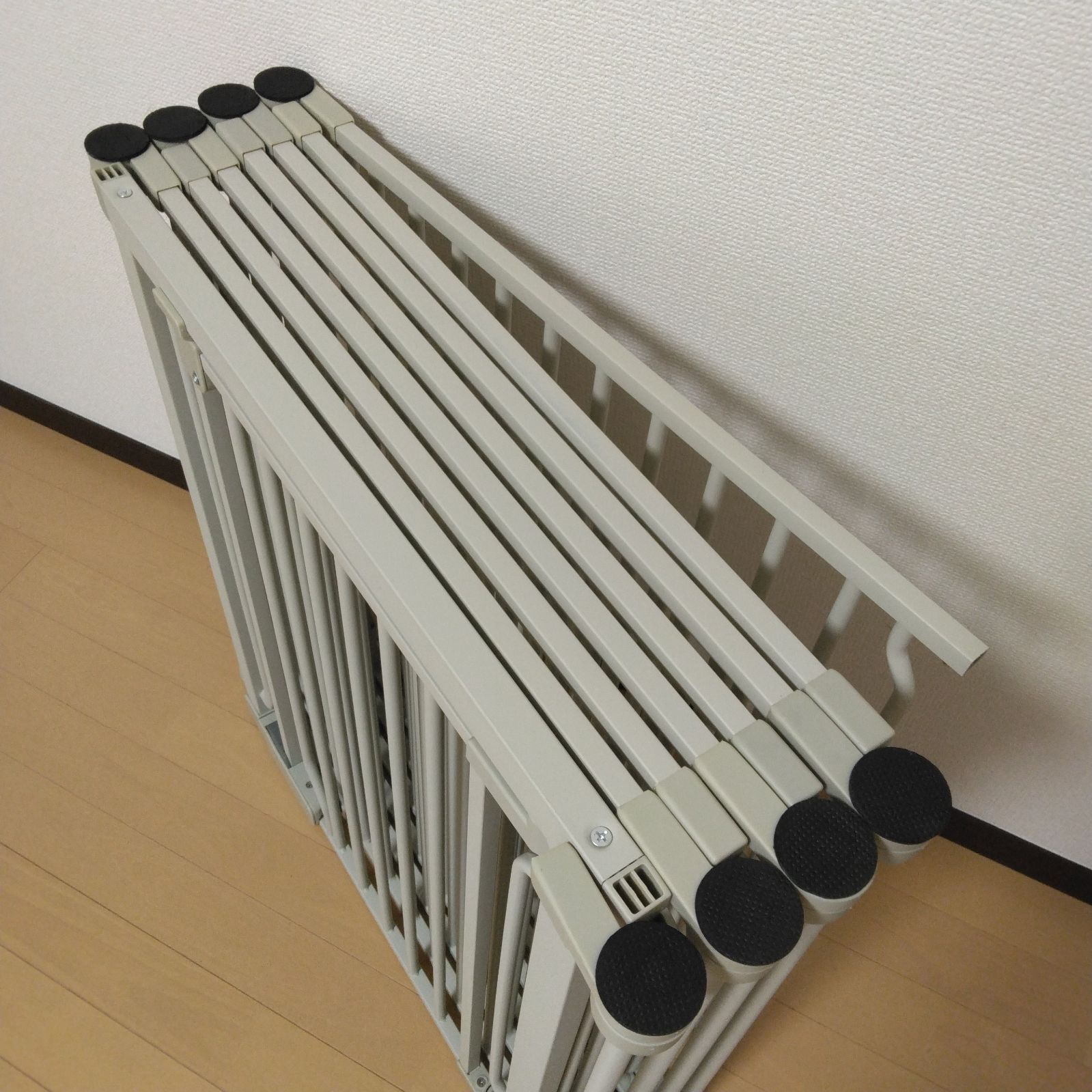良品】DOG SAFE8 ペットフェンス ライトグレージュ ケージ