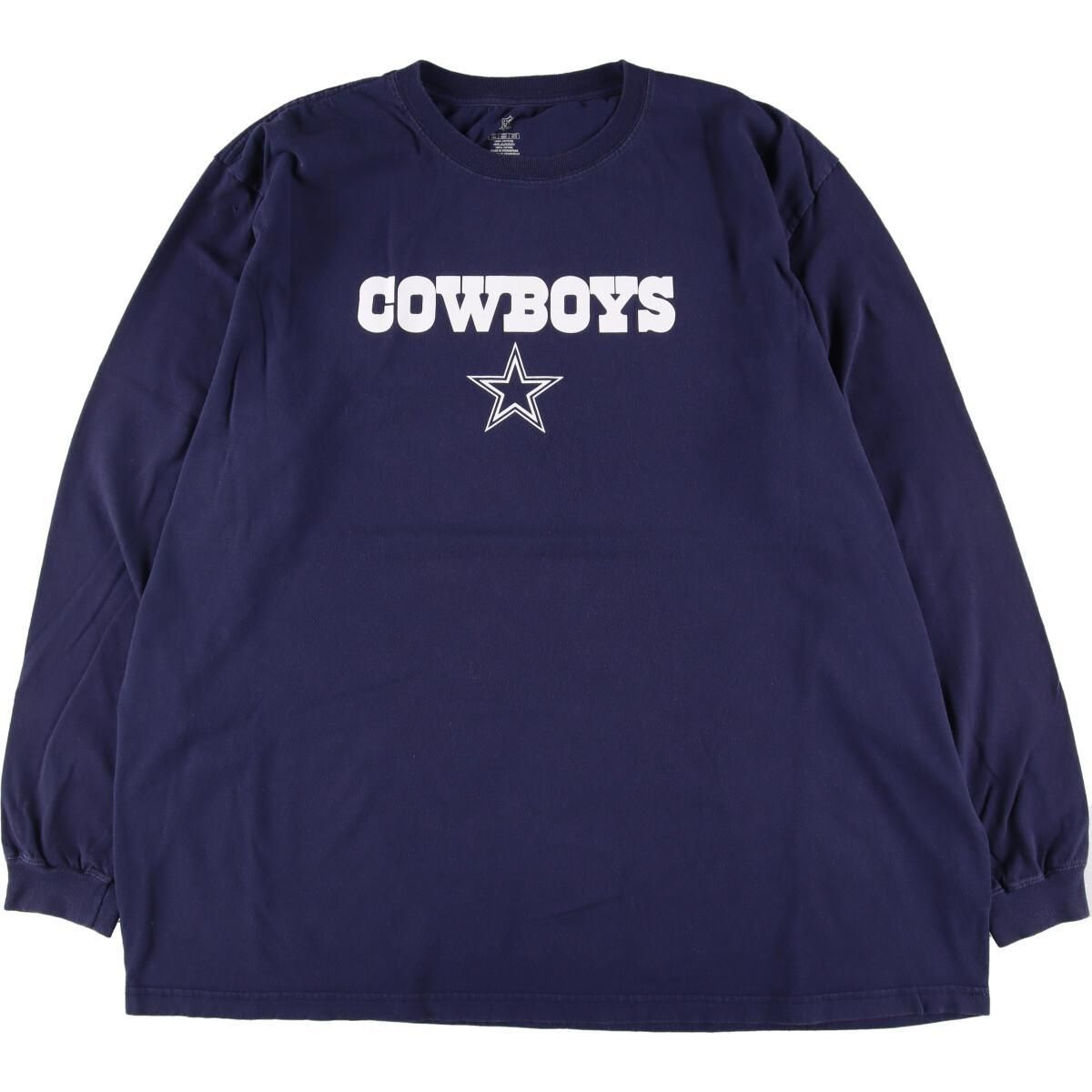 古着 NFL DALLAS COWBOYS ダラスカウボーイズ ロングTシャツ ロンT