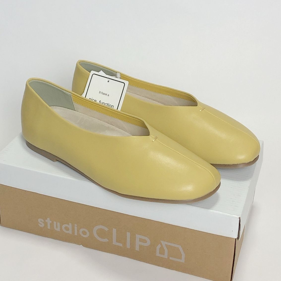 新品】 studio CLIP 柔らかコンフォートパンプス - メルカリ