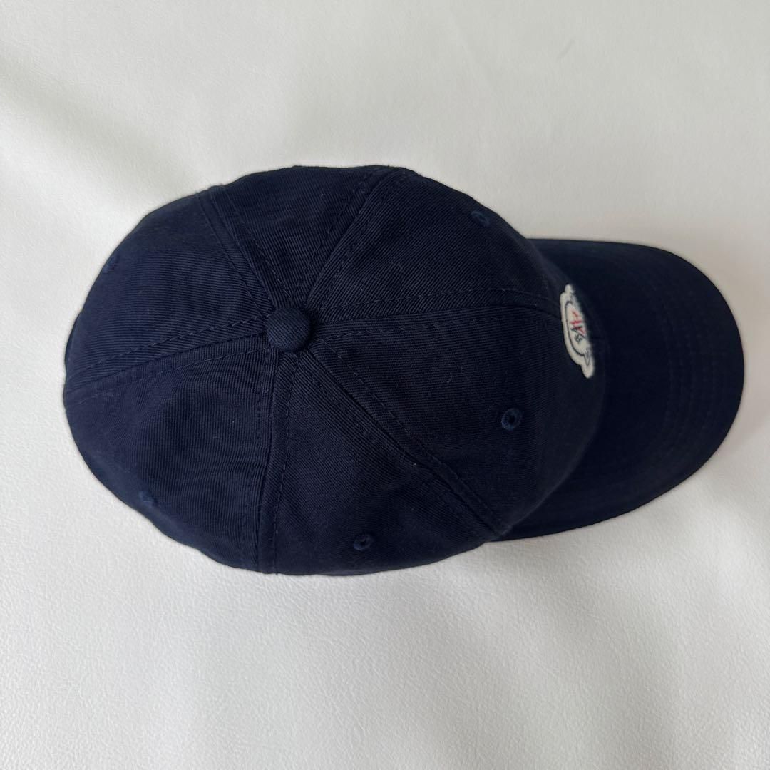MONCLER キャップ紺 モンクレール MONCLER ベースボール キャップ 帽子 紺色
