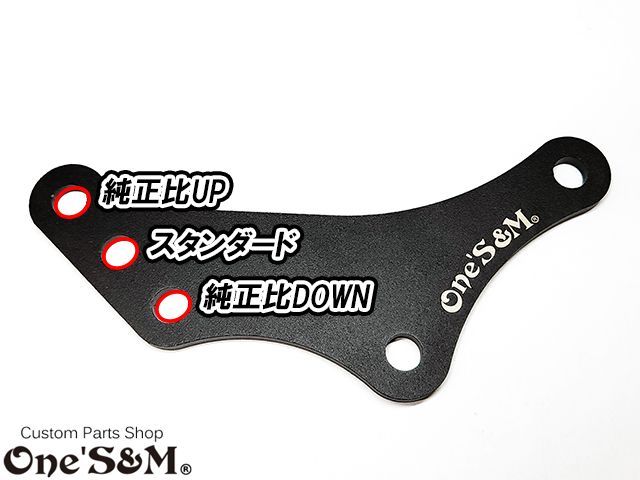 ゆ｣ ステンレス製 ケツアゲ ローダウン 車高調プレート Z900 Z900RS