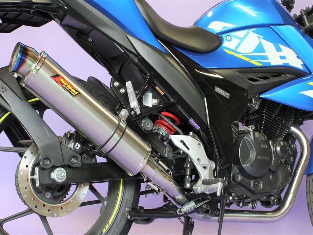 Realspeed リアルスピード ジクサー150 ( 2BK-ED13N ) バイクマフラー