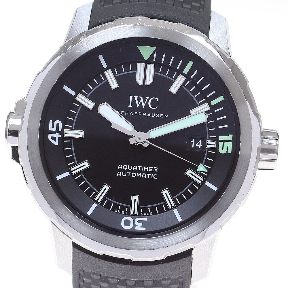 IWC IWC SCHAFFHAUSEN IW329001 アクアタイマー デイト 自動巻き メンズ_826236