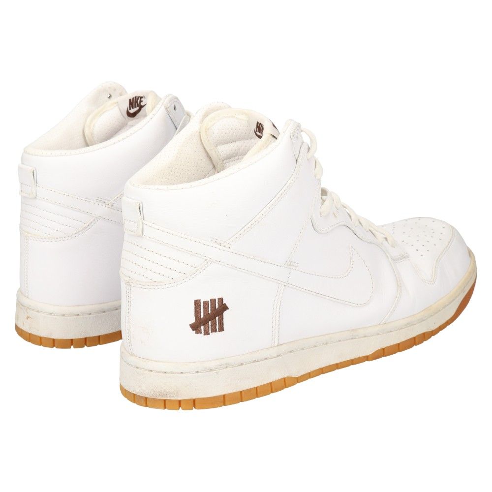 NIKE (ナイキ) DUNK PRM HI UNDFTD SP UNDEFEATED アンディフィーテッド ダンク ハイカットスニーカー ホワイト  US12/30cm 598472-110 - メルカリ