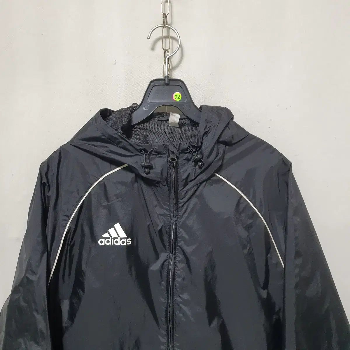 Q ー 32 adidas(アディダス) メンズ コアー 18 レイン ジャケット ウインドブレーカー XL 20 年