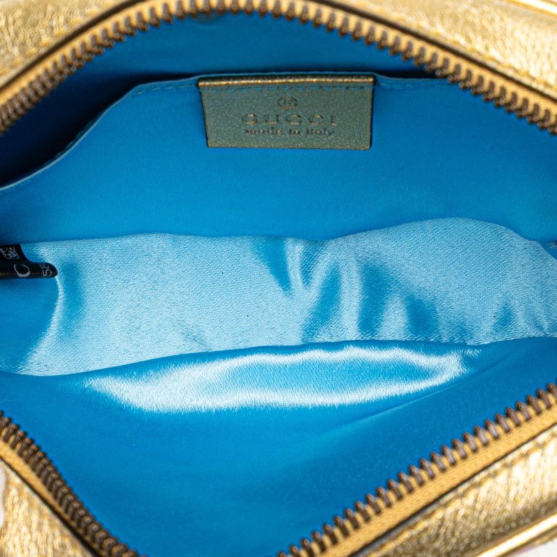 正規品　GUCCI マーモント ブラック ウエスト　ボディバッグ GUCCI グッチ レザー ベルトバッグ ボディバッグ ウエストバッグ