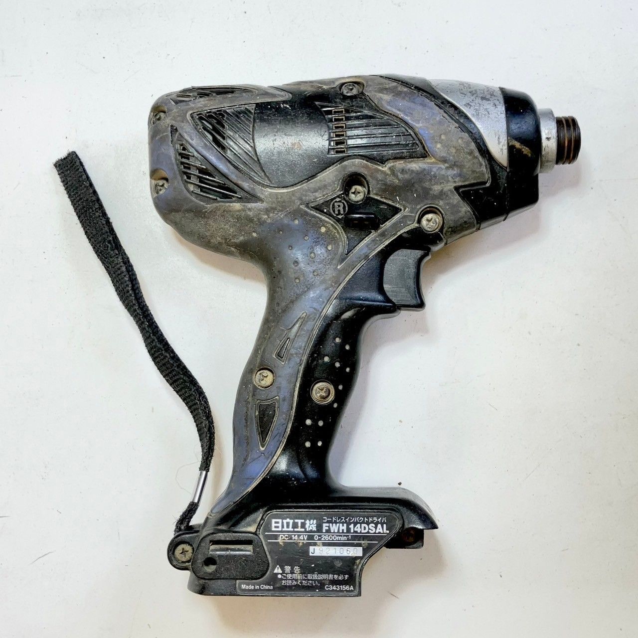 日立 コードレスインパクトドライバ FWH14DSAL 14.4V バッテリー