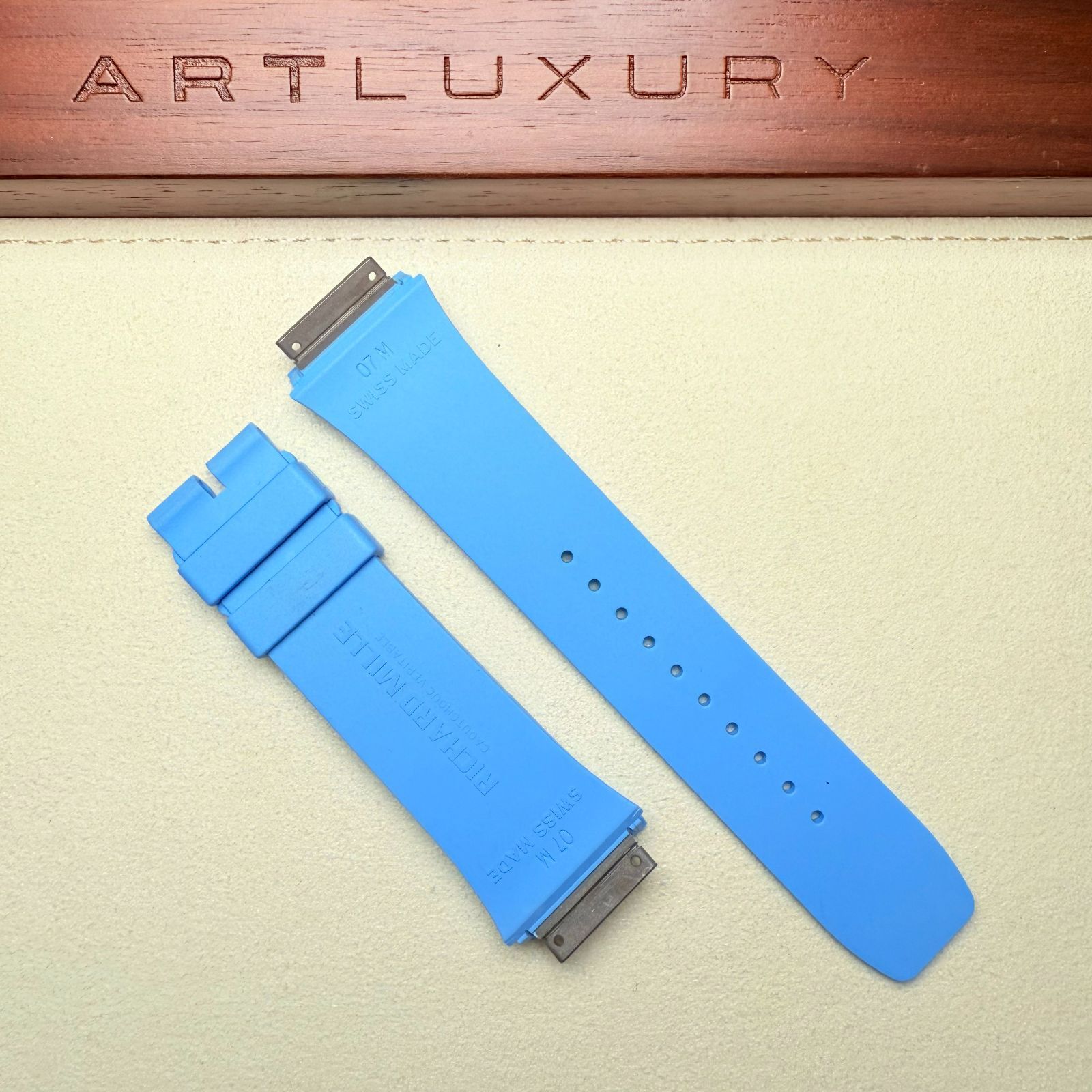 リシャールミル ラバーストラップ ベルト RM10 STRAP ORANGE M