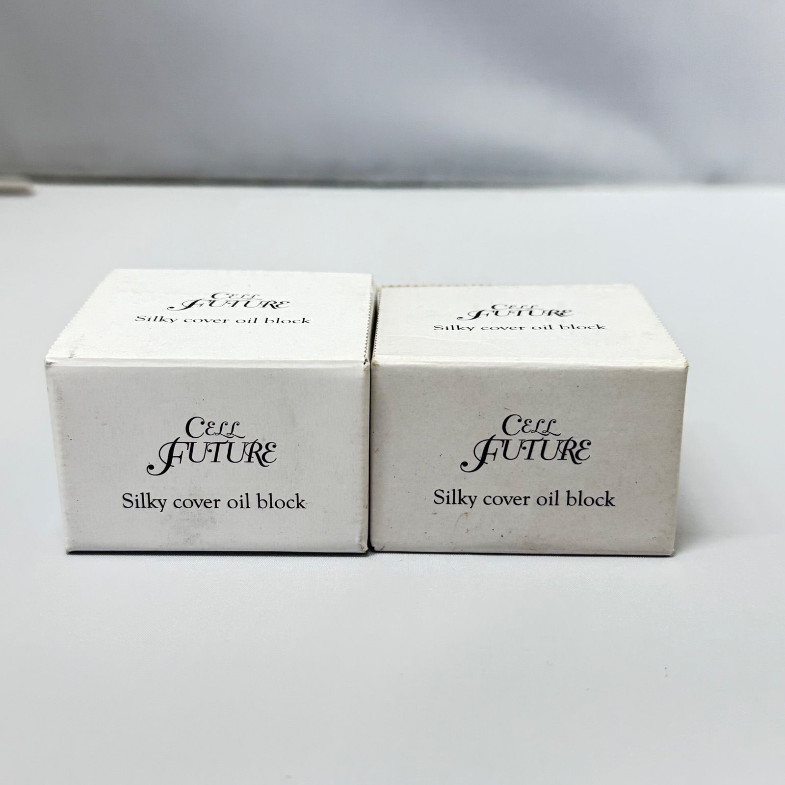 新品 2個セット】セルフューチャー シルキーカバー オイルブロック 化粧下地