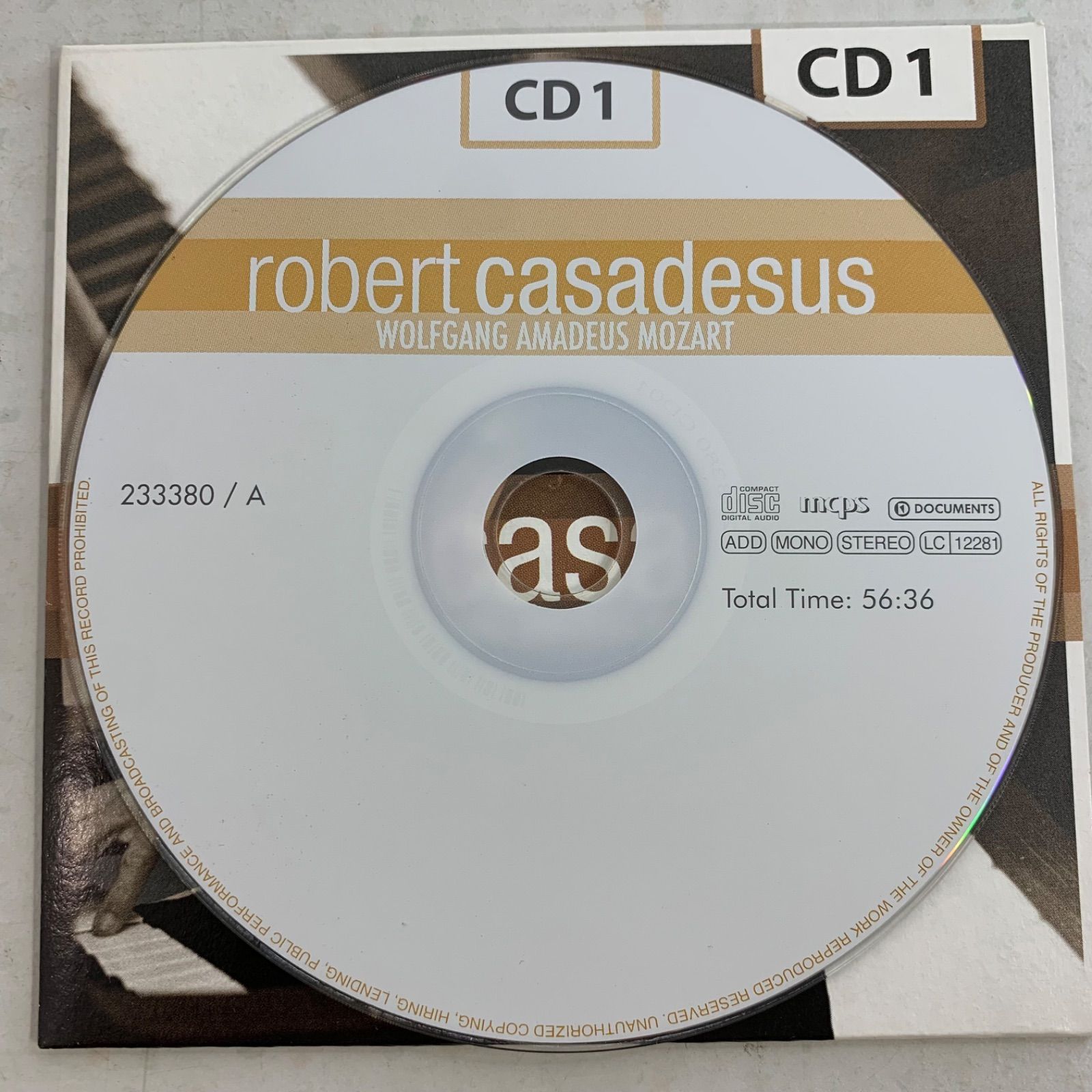 クラシックCD 6個まとめ売り モーツァルト交響曲全集 10枚組CD 全46