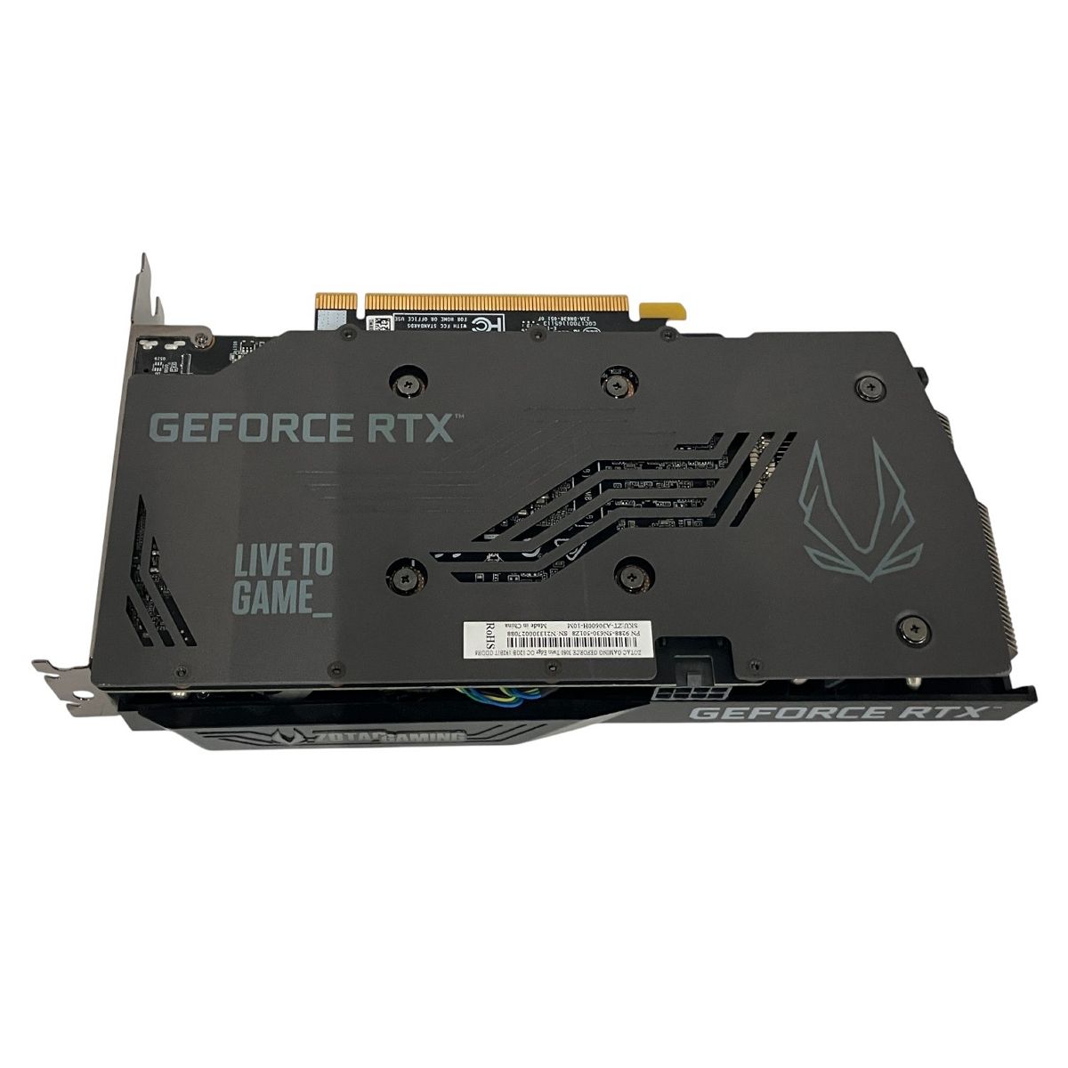 【中古】ZOTAC GAMING製 RTX3060 12GB Amazon.com: ZOTAC Gaming GeForce RTX 3060 Twin Edge OC 12GB GDDR6