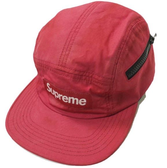 SUPREME シュプリーム アメリカ製 14SS Box Logo Side Zip Camp Cap