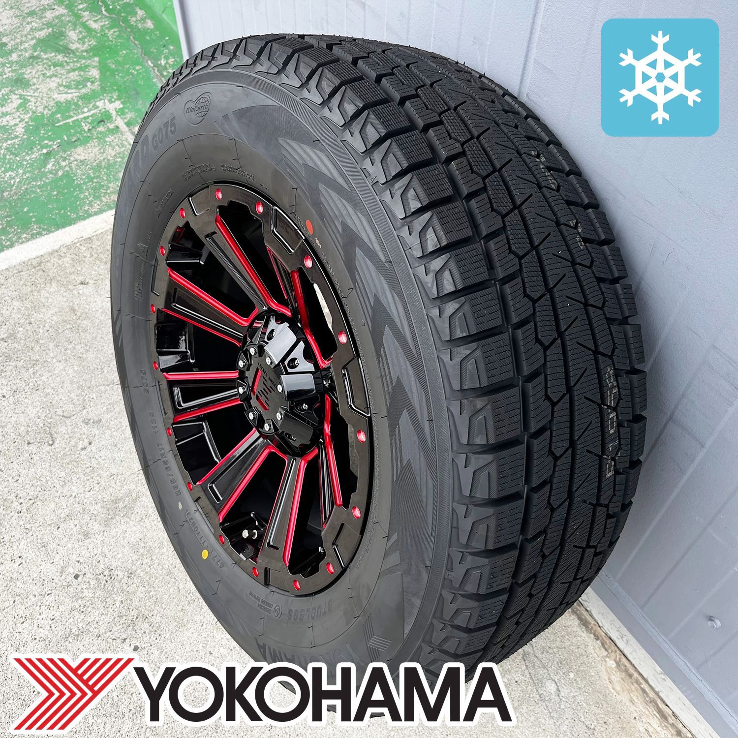 FJクルーザー スタッドレスタイヤ ホイールセット 17インチ DeathRock 