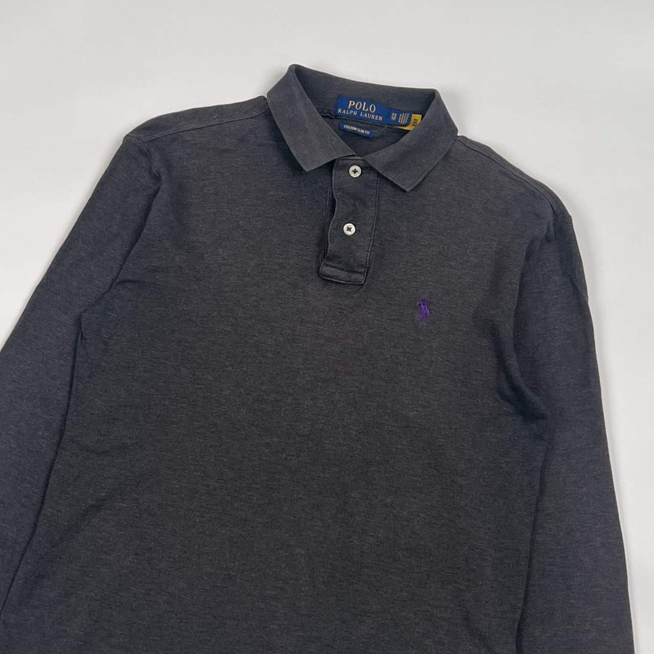 POLO RALPH LAUREN ラルフローレン CUSTOM SLIM FIT 長袖 ポロシャツ 