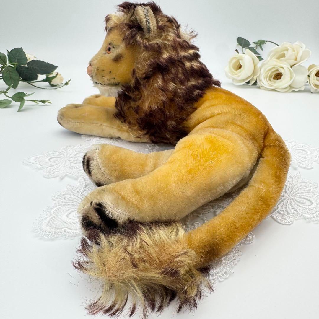 シュタイフ☆Leo Lion☆レオライオン/寛ぎポーズのライオン☆Steiff