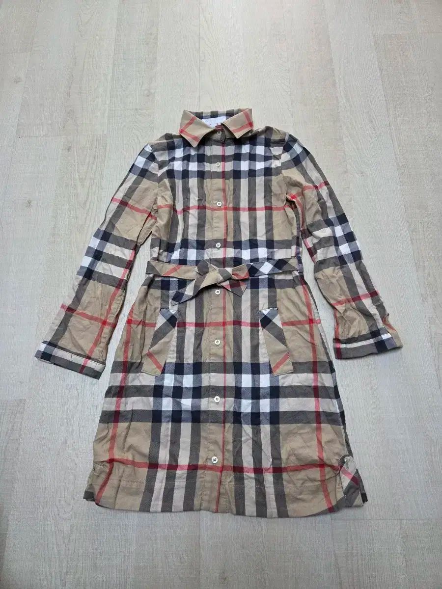 8Y Burberry Kids バーバリーキッズ チェック ワンピース