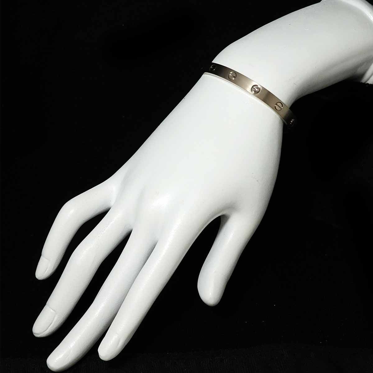 カルティエ Cartier ラブ ブレス #16 K18 WG 750 ブレスレット