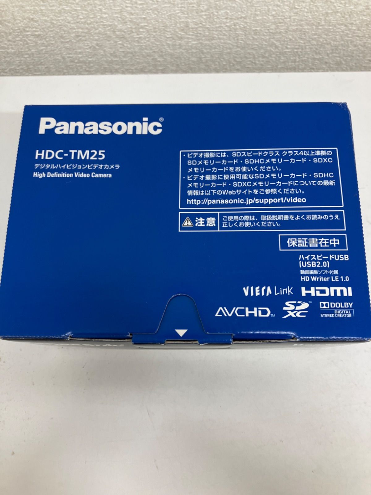 未使用】Panasonic パナソニック HDC-TM25 ビデオカメラ - メルカリ