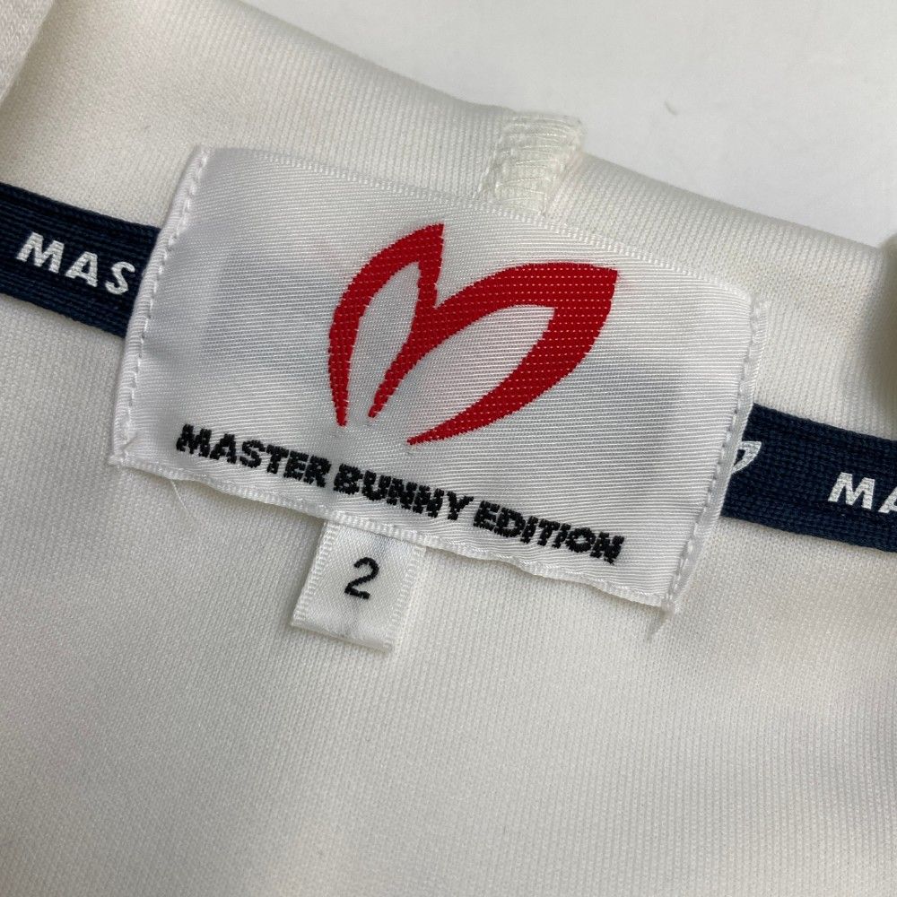 サイズ：2 MASTER BUNNY EDITION マスターバニーエディション  ジップパーカー  ホワイト系 [240101432485] ゴルフウェア レディース ストスト サイズ：2 MASTER BUNNY EDITION マスターバニーエディション