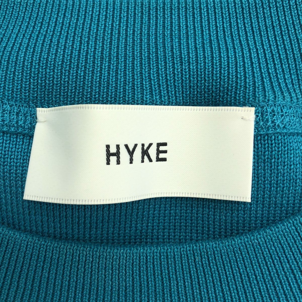 HYKE / ハイク | S/C/P CREW NECK CROP TOP ニットベスト