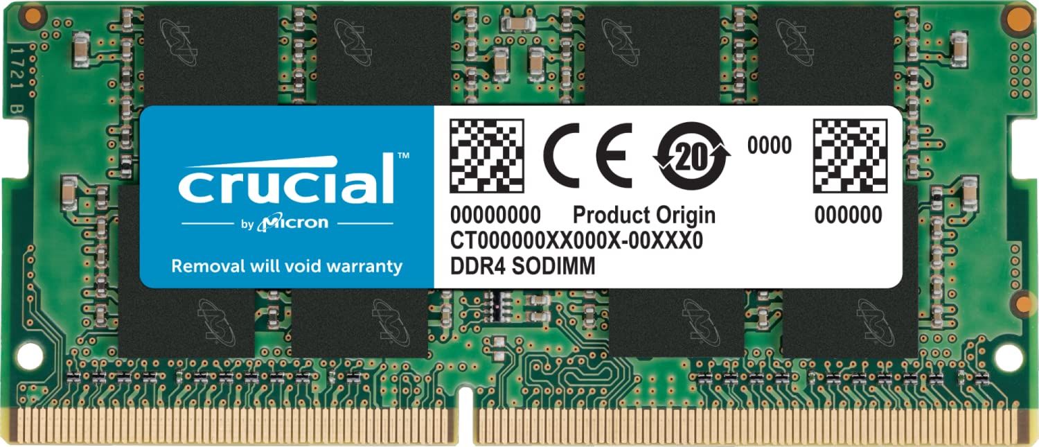 Crucial(Micron製) ノートPC用 メモリ PC4-21300(DDR4-2666) 16GB×1枚
