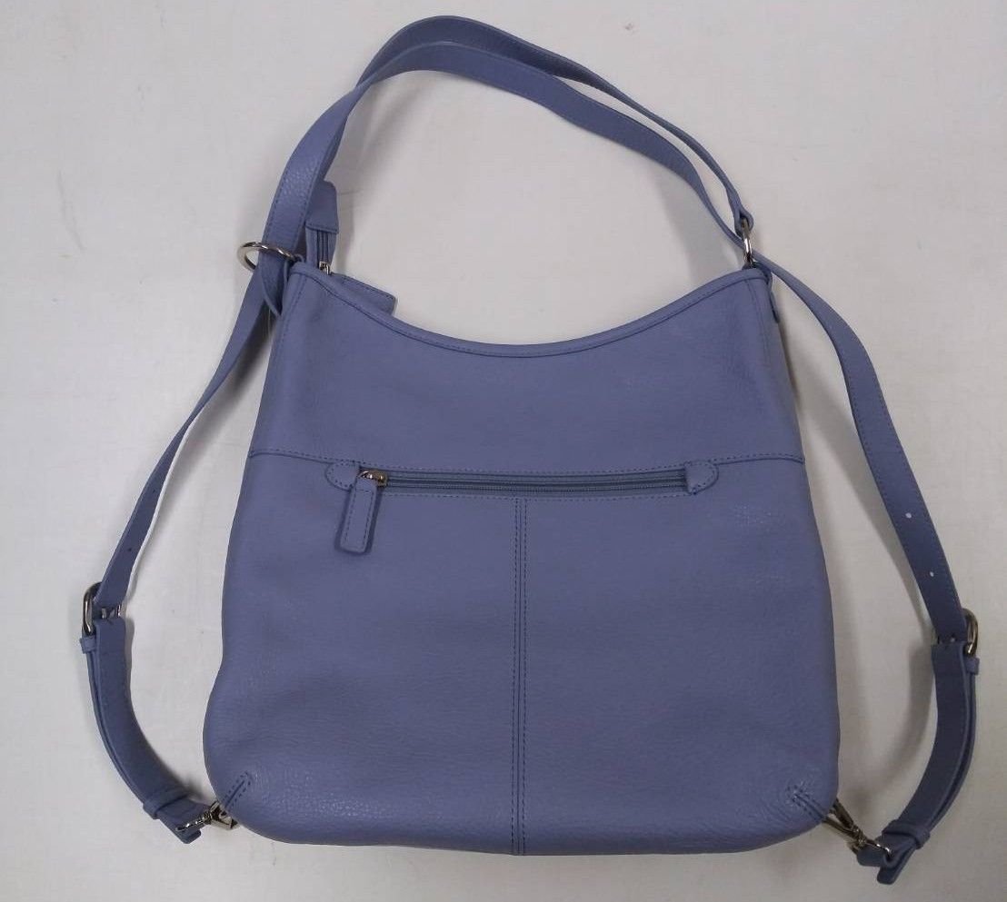 GRES 牛革 ブルー 青 レザー 3way トート ショルダー リュック - メルカリ