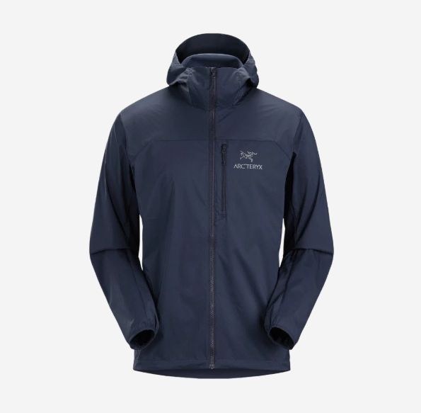 XS ARC'TERYX(アークテリクス) スコーミッシュ フーディー パーカー 黒 サファイア