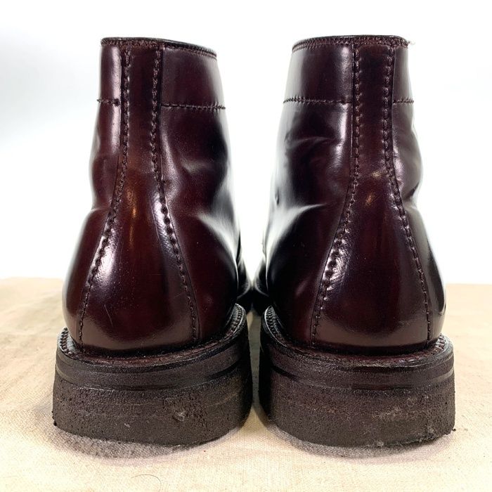 Alden オールデン 4540H TANKER BOOT タンカーブーツ コードバン バーガンディー ラバーソール Size 9D (27cm)