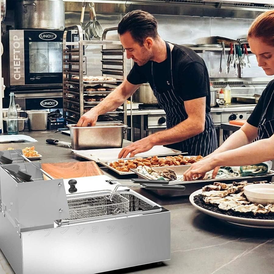 け*ん様 【未使用】ダイシン 卓上フライヤー 一槽式 業務用 4L FL-DS4 未使用】 ダイシン 卓上フライヤー 一槽式 業務用 4L FL-DS4 中古