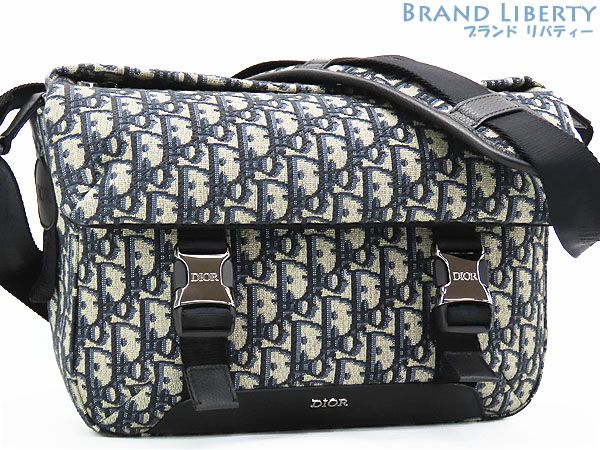 【美品・本物正規品】Dior バッグ トロッター オブリーク ジャガード Dior - 新古品 クリスチャン ディオール トロッター オブリーク