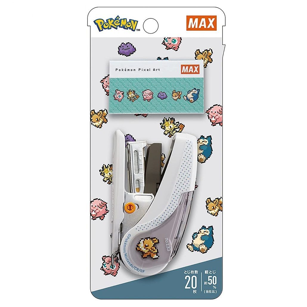 4種類セット サクリ ホッチキス ポケモンデザイン マックス／MAX 限定
