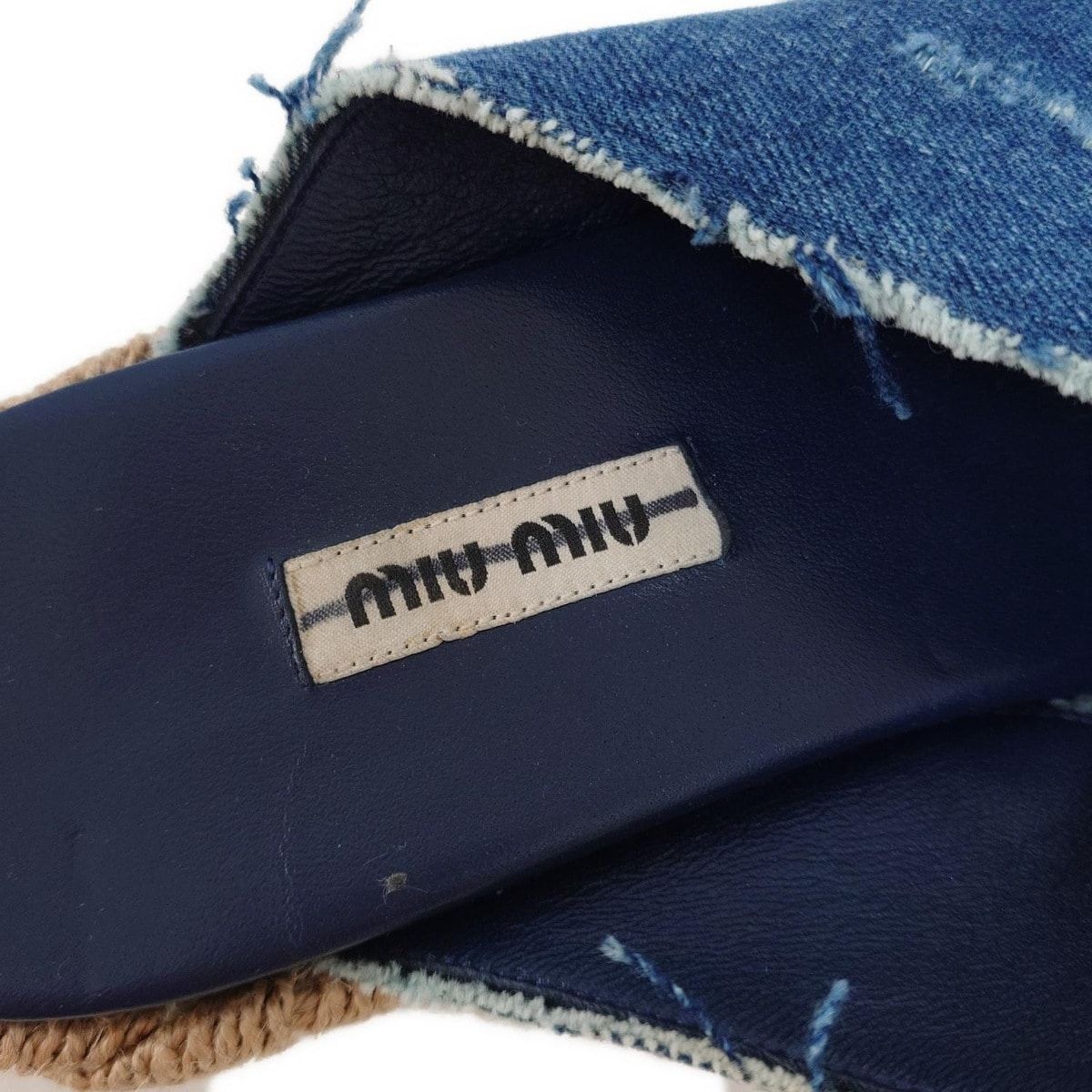 ミュウミュウ ミュール