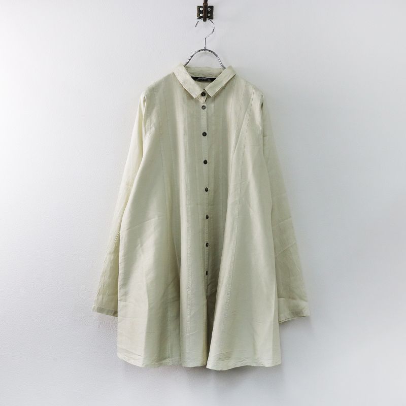 くれよん様 ヤッコマリカルド 絹100% フリル シャツブラウス