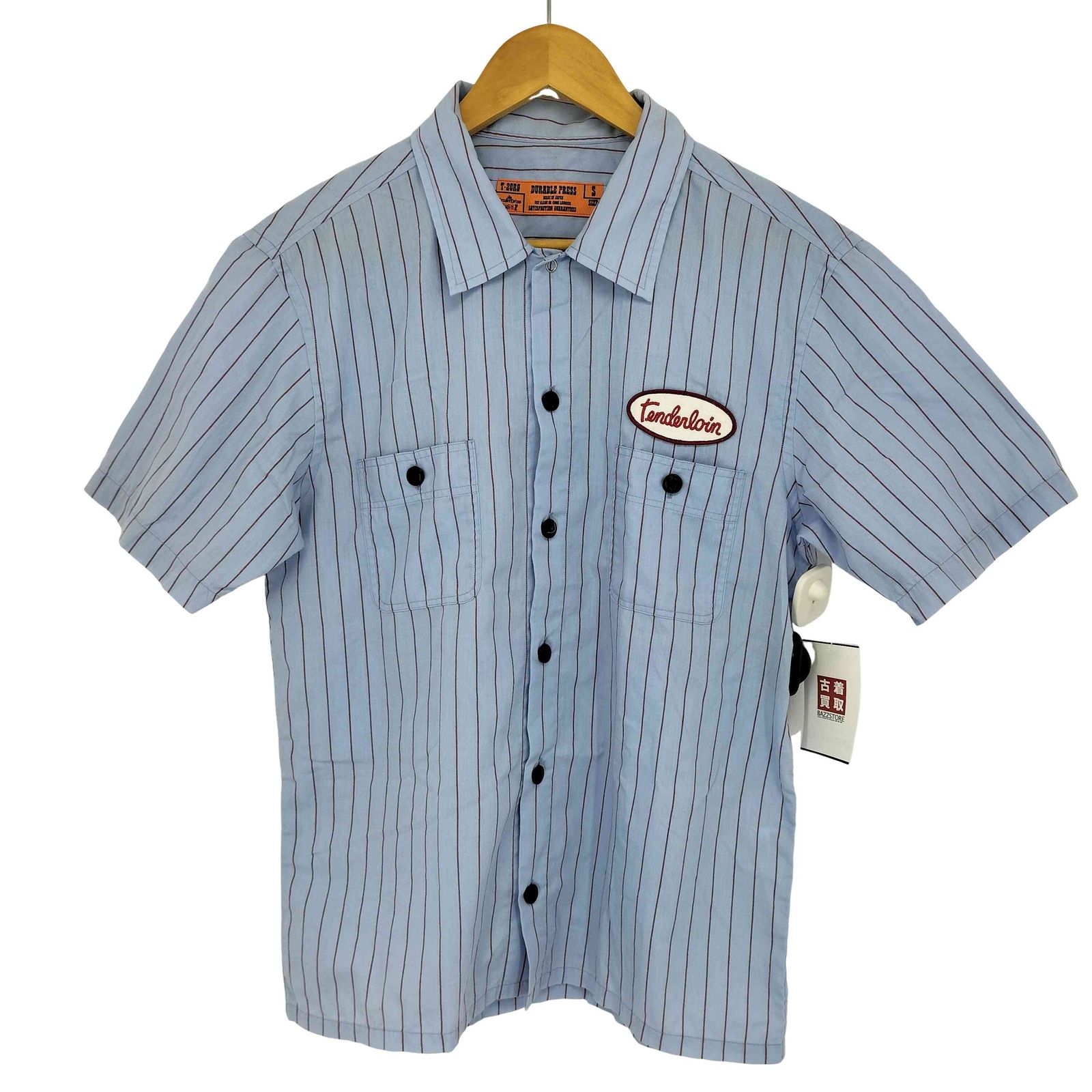 テンダーロイン TENDERLOIN T-20RG DURABLE PRESS T-STRIPE WORK SHT S メンズ JPN S