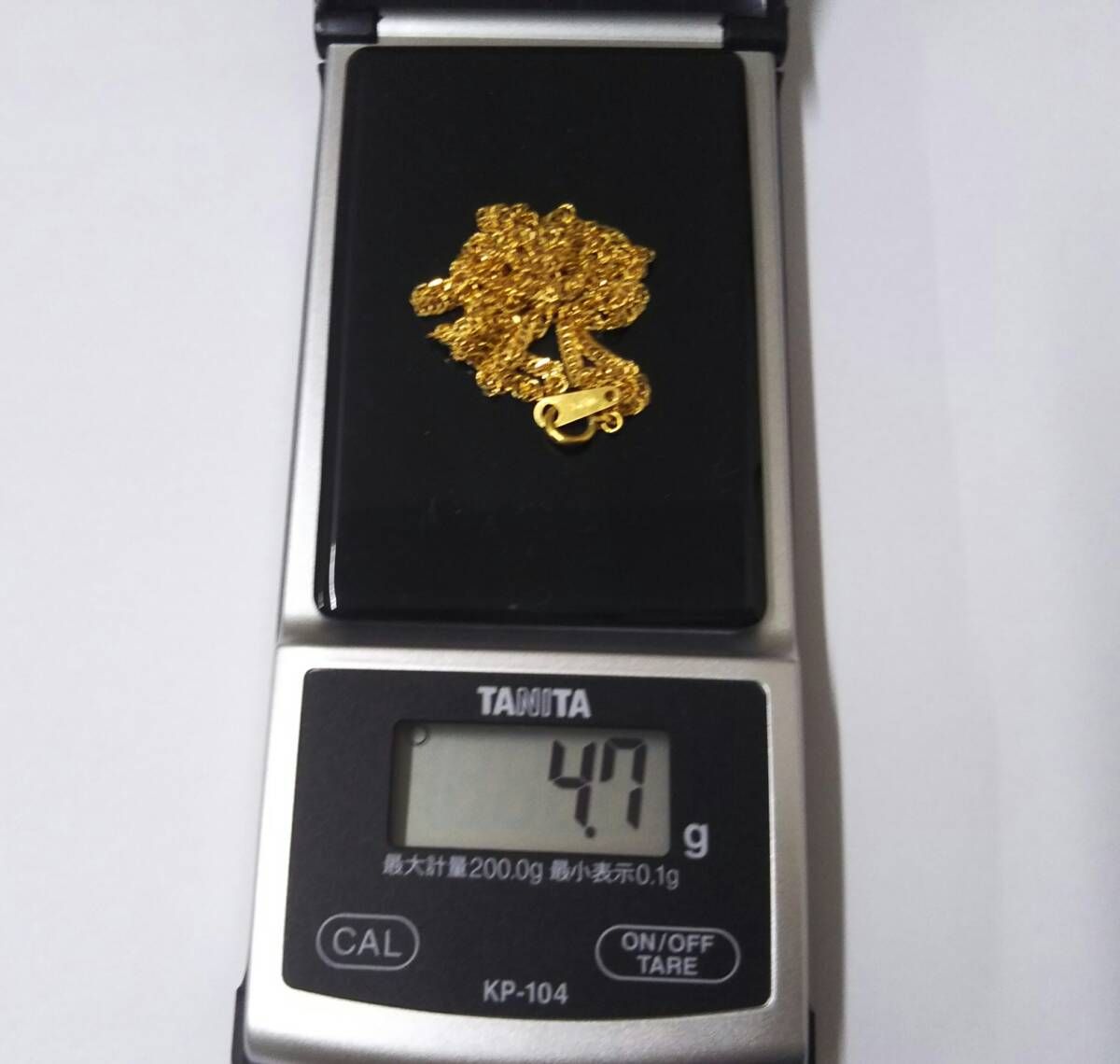 造幣局刻印有/クリーニング済】K18(750表記) 総重量約4.7g 約