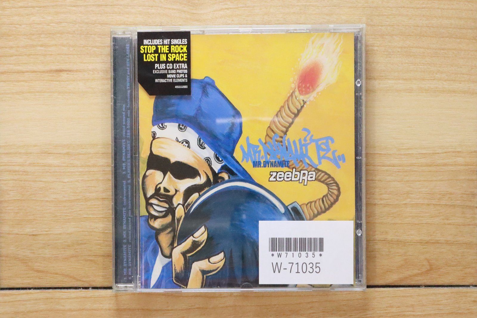 国内盤CD☆ジブラ/Zeebra□ MR. Dynamite 【PSCR5857/4988023040578