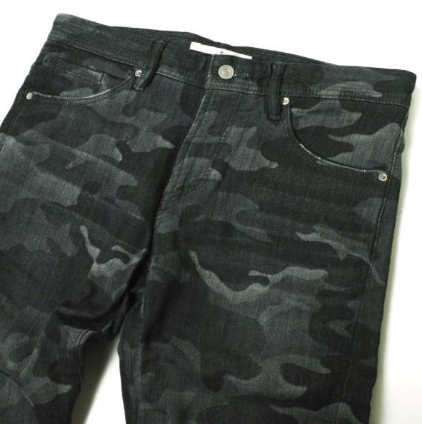TWIST JEANS e イージーンズ 日本製 岡山児島 ペイント JEANS│YENJEANS LONGSNOUT ペイントジョグ ボトムス新古品中古e 定価35,200円 ジーンズ スキニー ジップフライ |