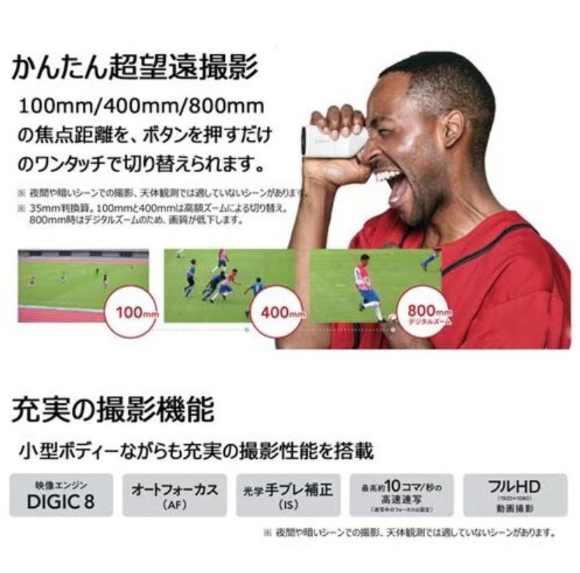 ズーム 望遠鏡型